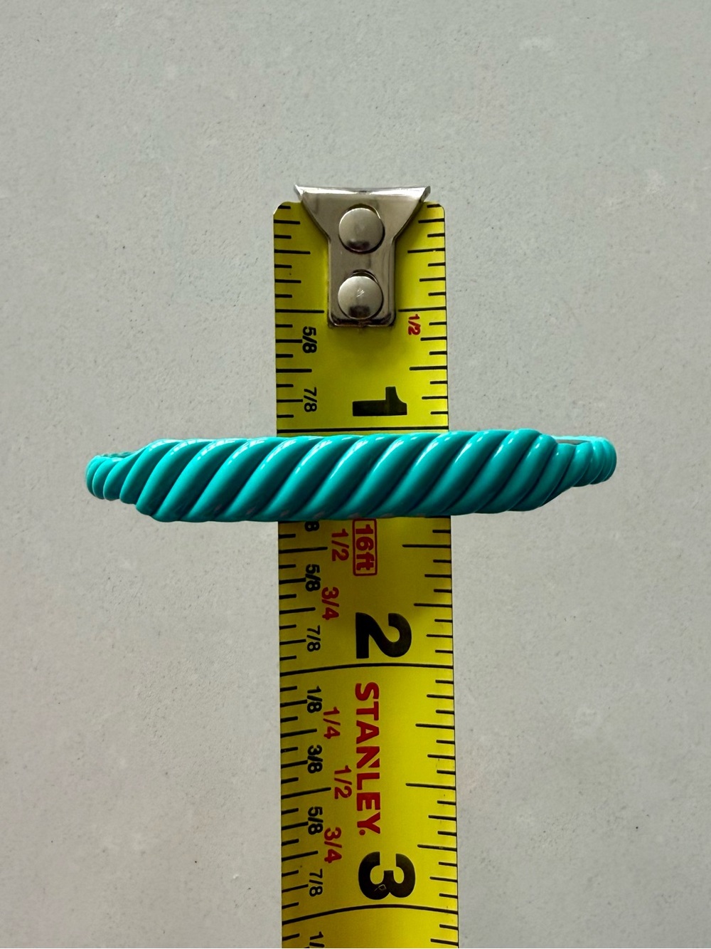DY enamel sculpted cable cuff - Picture 7 of 8